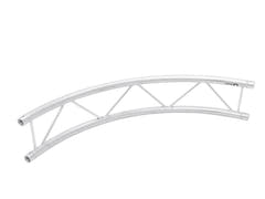 ALUTRUSS BILOCK Elementti ympyrää varten 2m ins. vert.90°