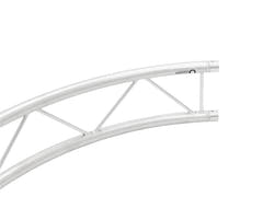 ALUTRUSS BILOCK Elementti ympyrää varten 2m ins. vert.90°