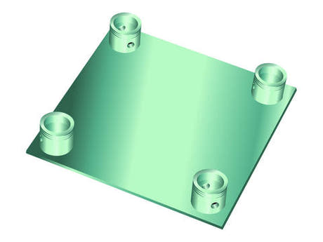 Alutruss DECOLOCK DQ4-BP Aluslevy
