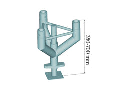 ALUTRUSS TRILOCK -tasausjalusta TNF-300