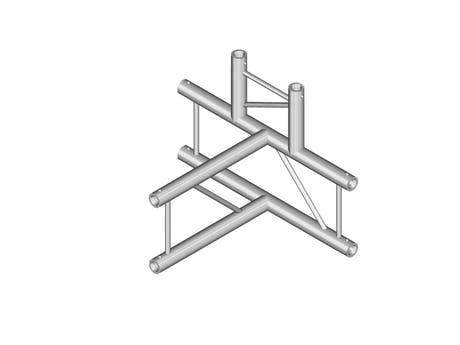 ALUTRUSS BILOCK E-GL22 T42-V 4-suuntainen kulma 90°