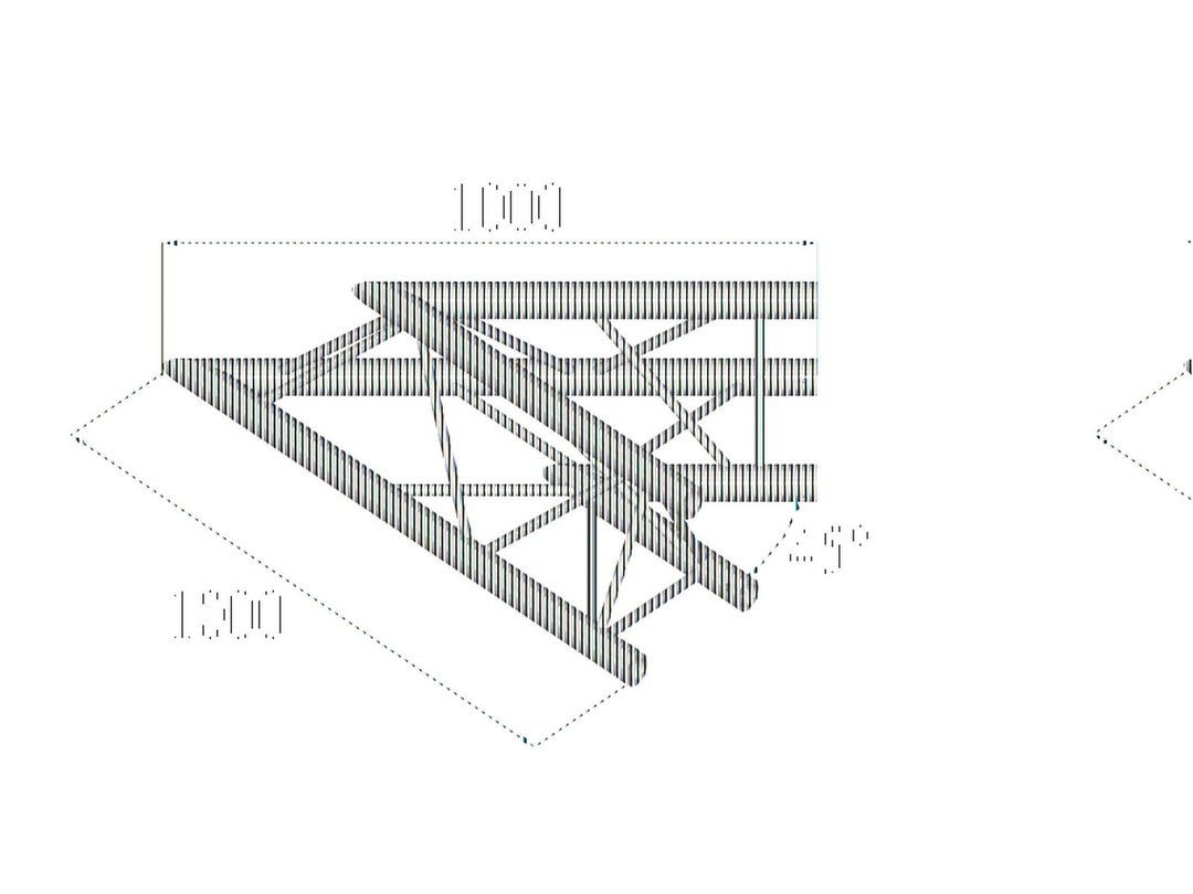 ALUTRUSS TRILOCK 6082AC-19 2-tieinen Kulma 45°
