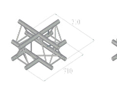 ALUTRUSS TRILOCK 6082AC-41 4-tie Risti