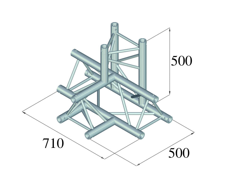 ALUTRUSS TRILOCK 6082AT-42 4-tie Piece \/