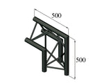 ALUTRUSS TRILOCK S-PAC 24 2-tie-kulma 90°/\ Black