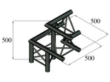ALUTRUSS TRILOCK S-PAL-32 3-suuntainen kulma /\ vasen