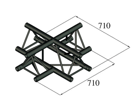 ALUTRUSS TRILOCK S-PAC-41 4-tie Risti