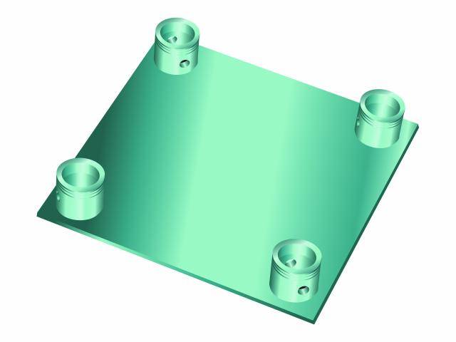 Alutruss QUADLOCK Päätylevy QQGP