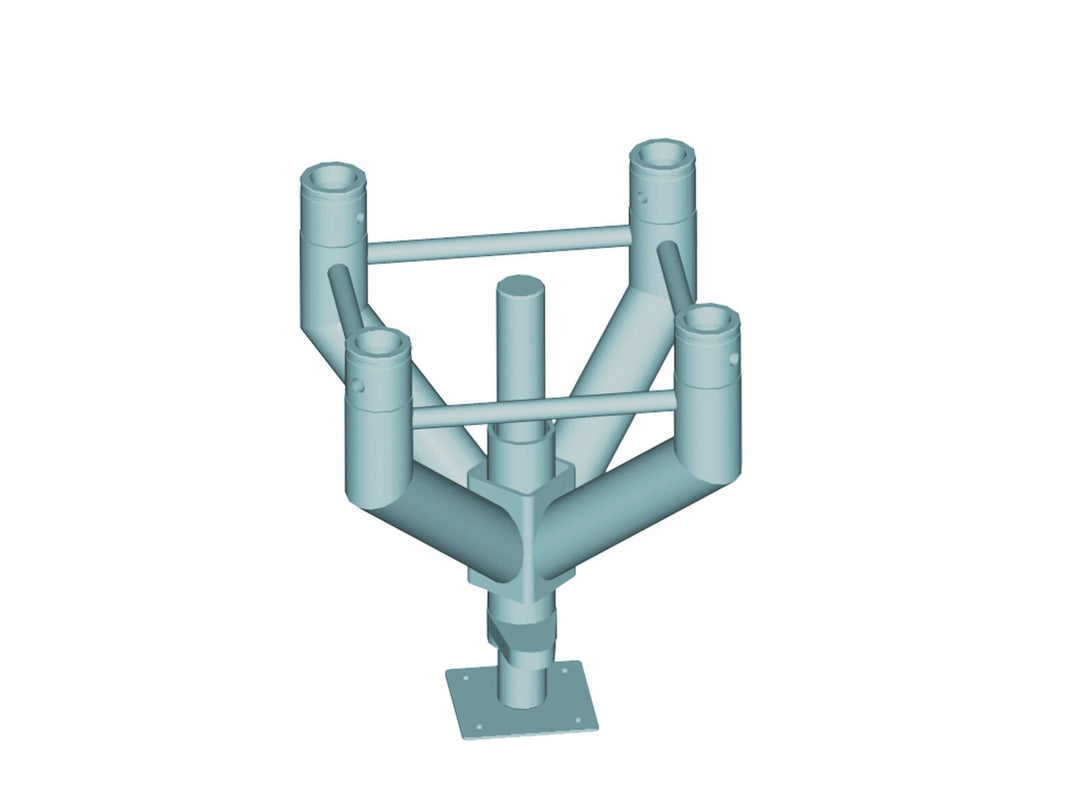 ALUTRUSS QUADLOCK Tasausjalusta QNF-300