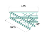 Alutruss QUADLOCK 6082C-19 2-suuntainen kulma (45°)