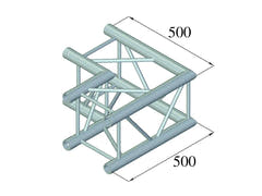Alutruss QUADLOCK 6082C-21 2-tie Kulma (90°)