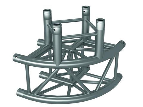 Alutruss QUADLOCK 6082C-30R 3-suuntainen T-kappale