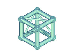 Alutruss QUADLOCK 6082 yleiskäyttöinen poikkikappale