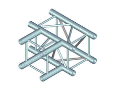 ALUTRUSS QUADLOCK QL-ET34 T-35 3-tie T-liitin