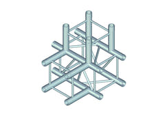 ALUTRUSS QUADLOCK QL-ET34 T-42 4-suuntainen T-kappale