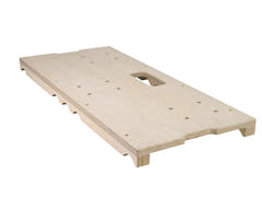 ALUTRUSS Truss Transport Board TRIO 3 pyörälle
