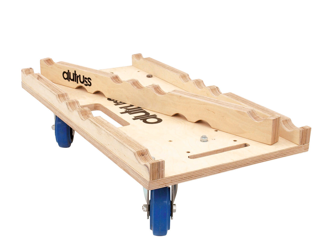 ALUTRUSS Truss Transport Board TRIO, sisältää 3 pyörää