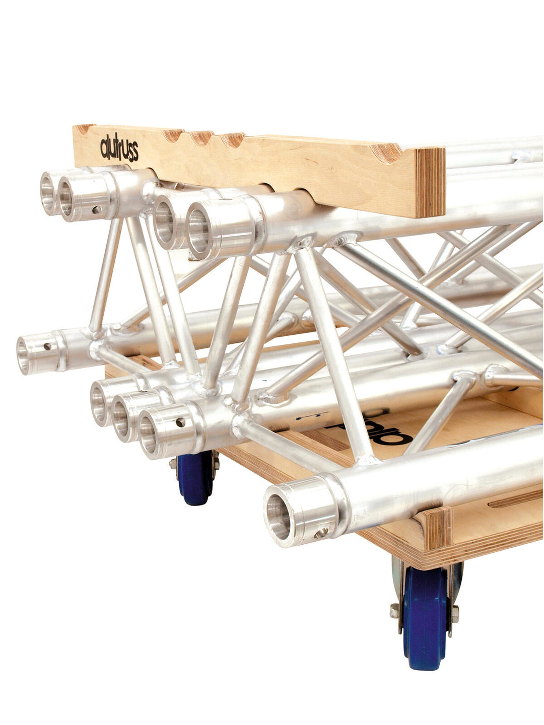 ALUTRUSS Truss Transport Board TRIO, sisältää 3 pyörää
