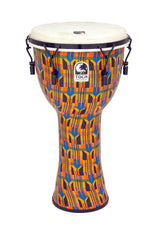 Toca Djembe Freestyle Mechanically Tuned - Kente Cloth (SFDMX-12K)