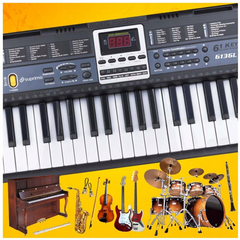 SUPRIMO 6136L keyboard mikrofonilla