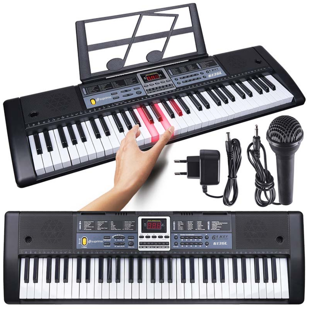 SUPRIMO 6136L keyboard mikrofonilla