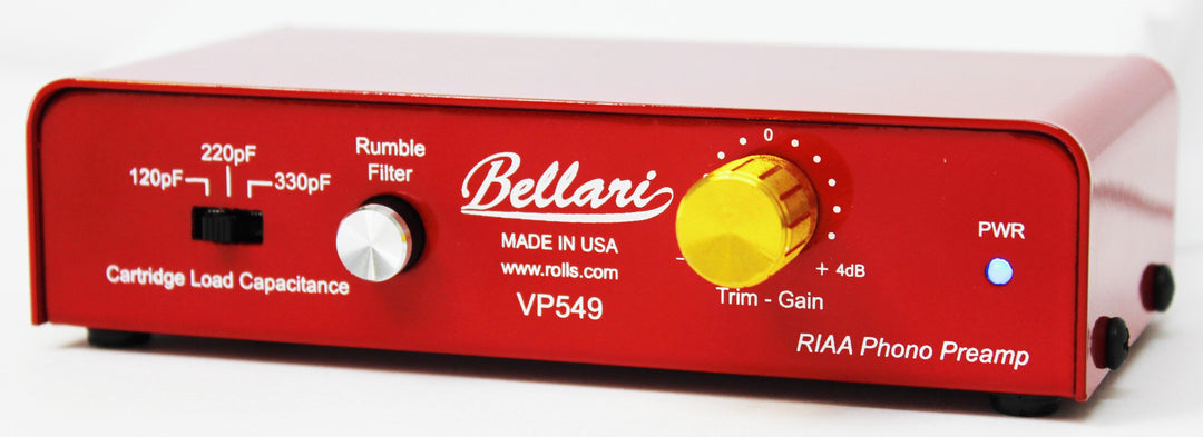 BELLARI VP549 Phono-esivahvistin