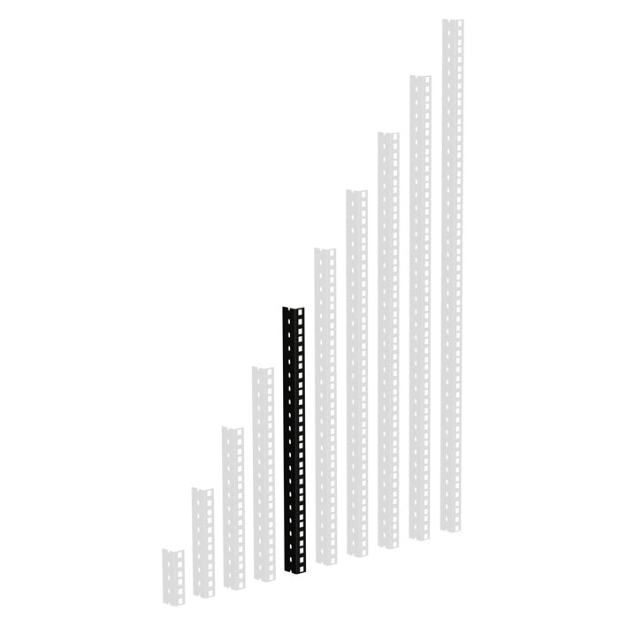 Adam Hall 61535 B Vahva Rack Kisko (Musta)