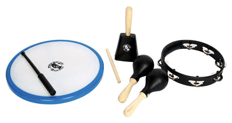Latin Percussion Percussion Pack WBK400 WB Kids World Rhythm Set (WBK400)