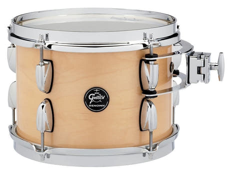 Gretsch Renown Maple -tom drums 10" x 7", Gloss Natural