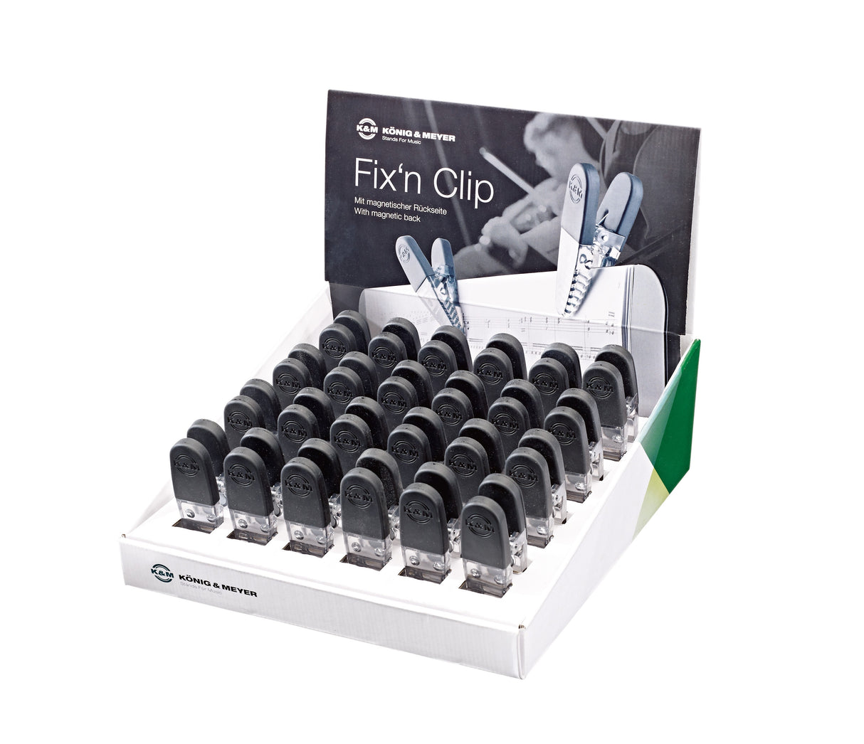 K&M 16055 Sheet music clips 24Pcs