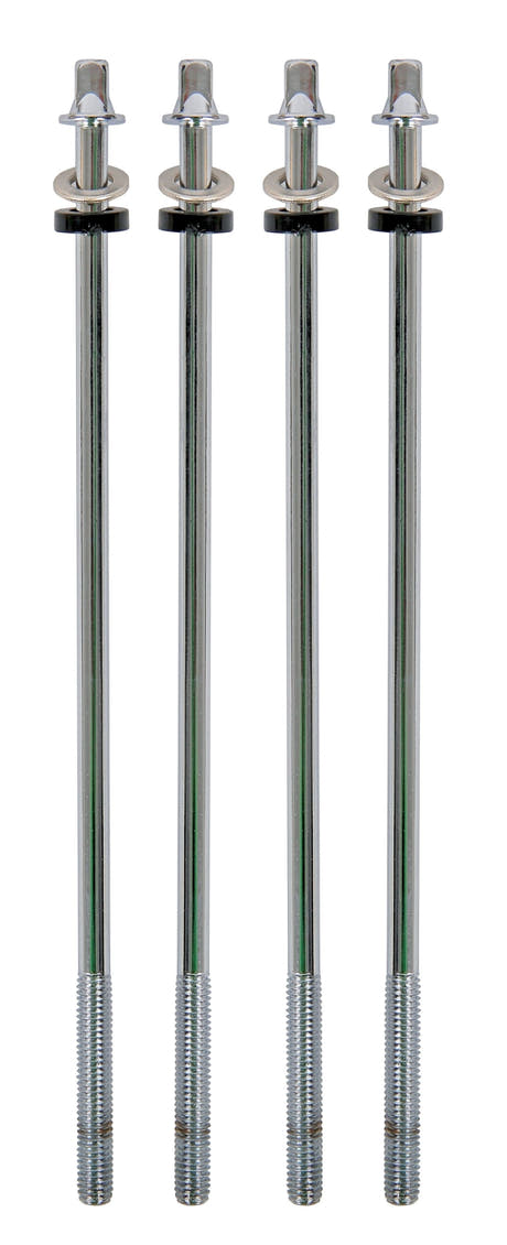 Latin Pundistussoittimet Tension rods Brazilian Caixa - LP3212 - Chrome, 4 pieces (LP3922)