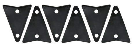 Latin Pundistussoittimet Conga Hardware Plastic pad for sideplate - Classic (2-hole) (LP631)