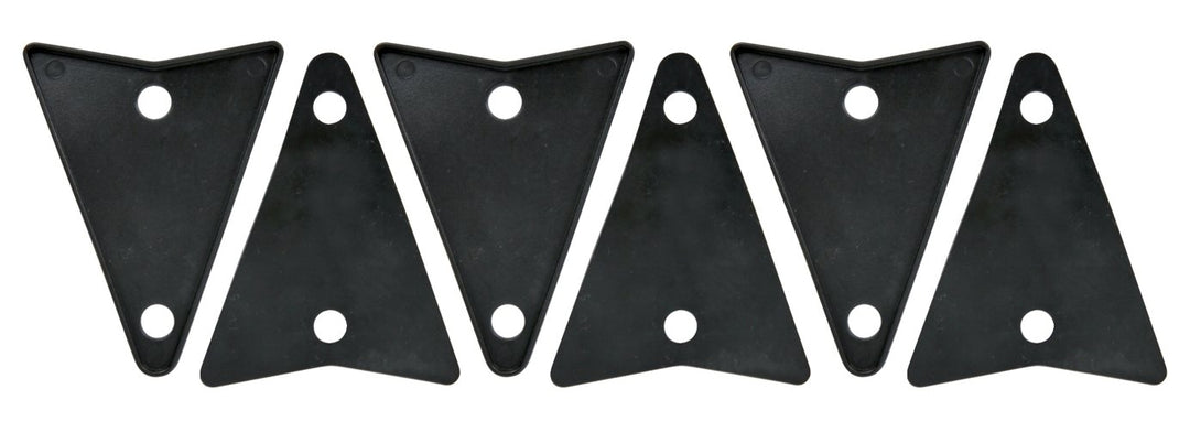 Latin Pundistussoittimet Conga Hardware Plastic pad for sideplate - Classic (2-hole) (LP631)