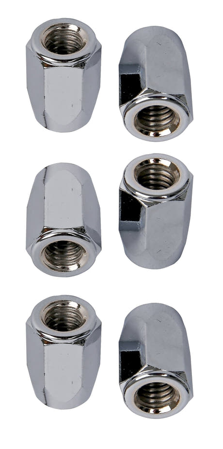 Latin Pundistussoittimet Viritysmutterit & jännitysrodit lisävarusteet Viritinmutterit Super Nuts - 3/8" Chrome (LP952C)