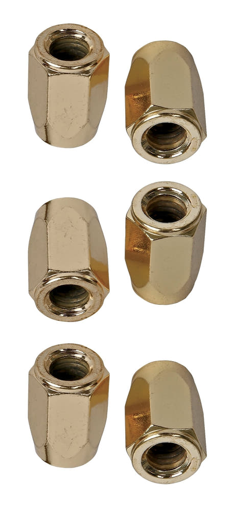 Latin Pundistussoittimet Tuning lugs & tension rods accessories Tuning Nut Super Nuts - 3/8" Gold (LP952D)
