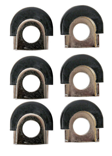LP628G-C Procare -kuorisuojat congille, 3/8" reikä, kromia, 6 kpl