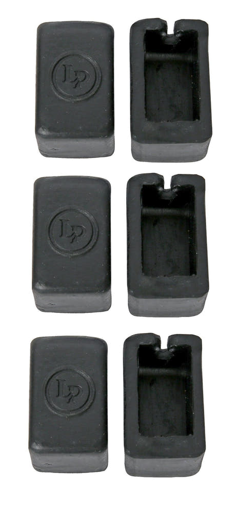 LP72-RP -suojat FX-djembeille, mustat, 6 kpl