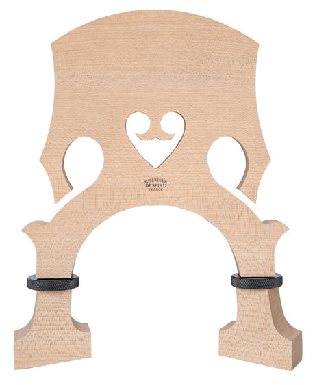 Despiau Double bass bridge Height adjustable - 4/4 (Foot width 165)