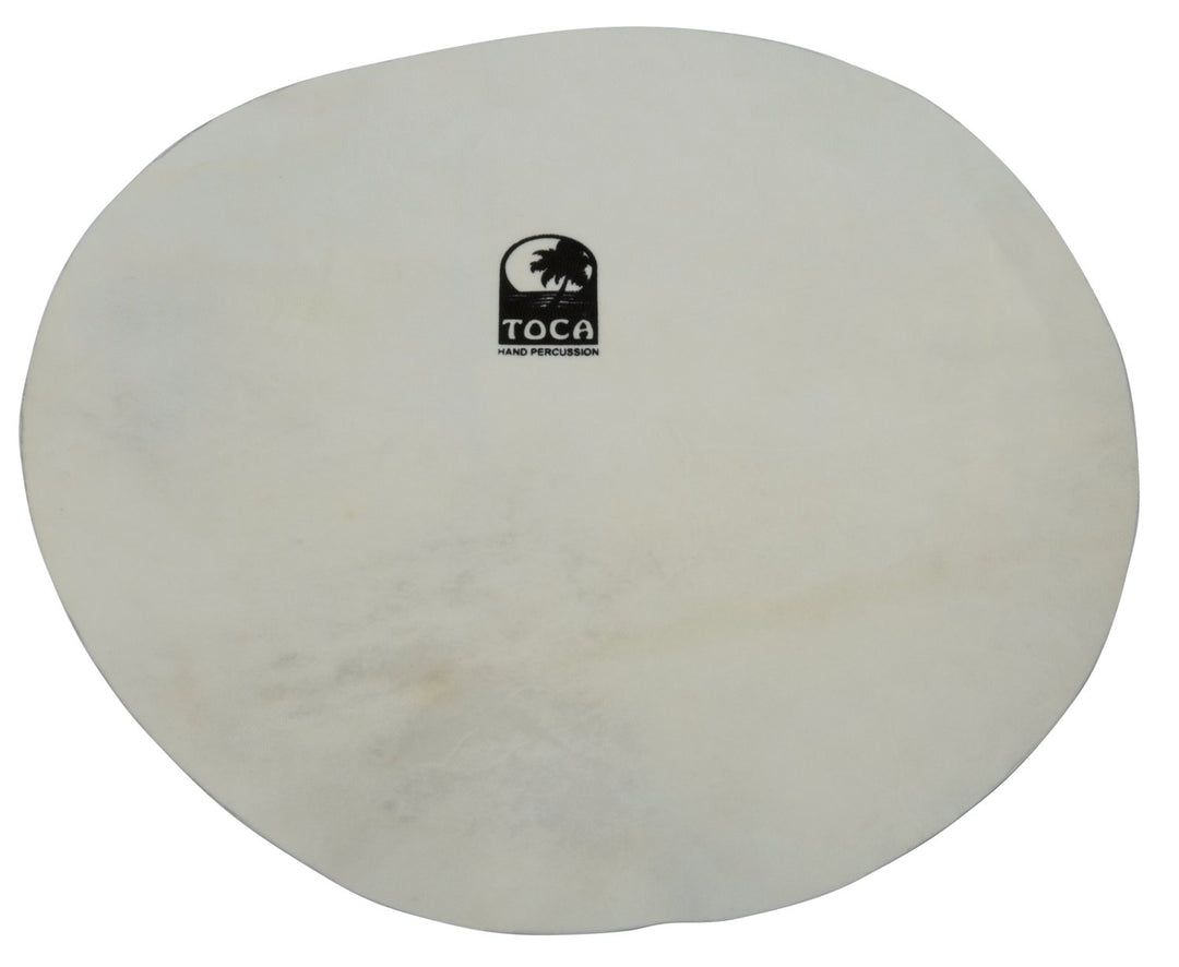 Toca Djembe head Flat Skin - 12" Natural (to 8") (TD-DJHD8)