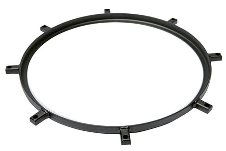 Latin Pundistussoittimet Hooped RAW Series Trash Snare LP1601 - 14" Bottom Rim | 8 holes (LP1601C)