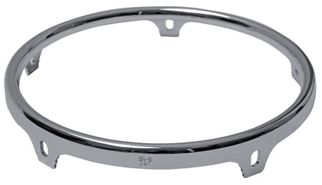 Latin Pundistussoittimet Hooped Conga Matador Soft Strike (Comfort Curve I) Chrome - 11 3/4" Conga | 6 hole (M274B)