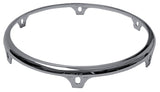 Latin Percussion Hooped Conga Comfort Curve II - Z Series (Extended Collar) - Chrom - 12 1/2" Tumba | 6 hole (LP774A)