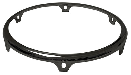 Latin Pundistussoittimet Hooped Conga Comfort Curve II - Z Series (Extended Collar) Black Mirror - 12 1/2" Tumba | 6 hole (LP774C)