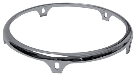 Latin Pundistussoittimet Hooped Conga Comfort Curve II - X Series - Chrome - 11" Quinto | 5 hole (LP734A)