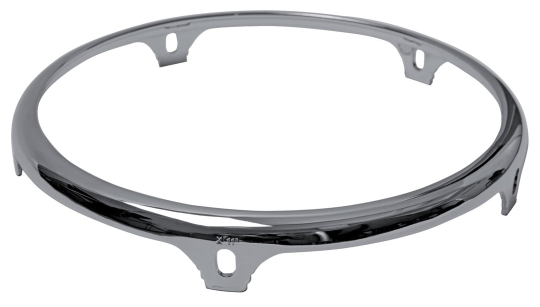 Latin Pundistussoittimet Hooped Conga Comfort Curve II - X Series - Chrome - 11" Quinto | 5 hole (LP734A)