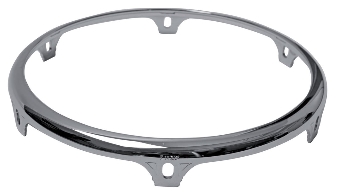 Latin Pundistussoittimet Hooped Conga Comfort Curve II - Z Series (Extended Collar) - Chrome - 11 3/4" Conga | 6 hole (LP773A)