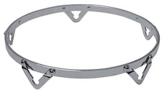 Latin Pundistussoittimet Hooped Conga Traditional Chrome - 11 3/4" Conga | 6 hole (LP253C)