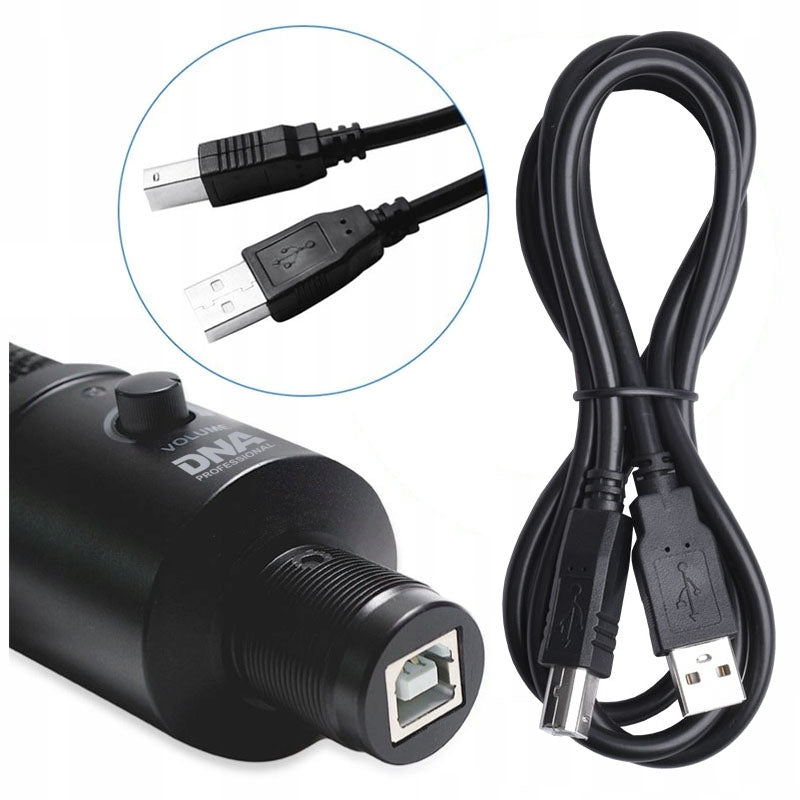 DNA USB Mikrotonit med Boom Arm og Popfilter