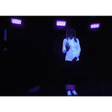 LIGHT4ME LED UV 18x3W spotlight + strobe DMX