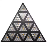 LIGHT4ME TRIANGIS LED valotehoste 64x2W RGBA akseli